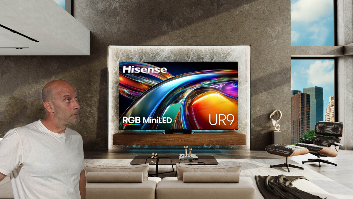 Hisense UR9S // Source : Hisense / Sylvain Pichot - Frandroid Hisense UR9S // Source : Hisense / Sylvain Pichot - Frandroid