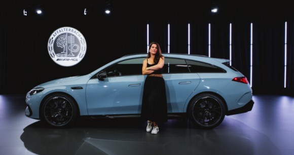 Mercedes AMG CLA 45 shooting brake électrique // Source : Mercedes pour Frandroid Mercedes AMG CLA 45 shooting brake électrique // Source : Mercedes pour Frandroid