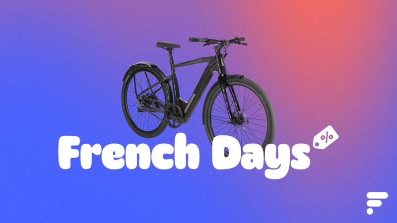 Parfait pour la ville, cet excellent vélo électrique Intersport avec courroie perd 400 € aux French Days