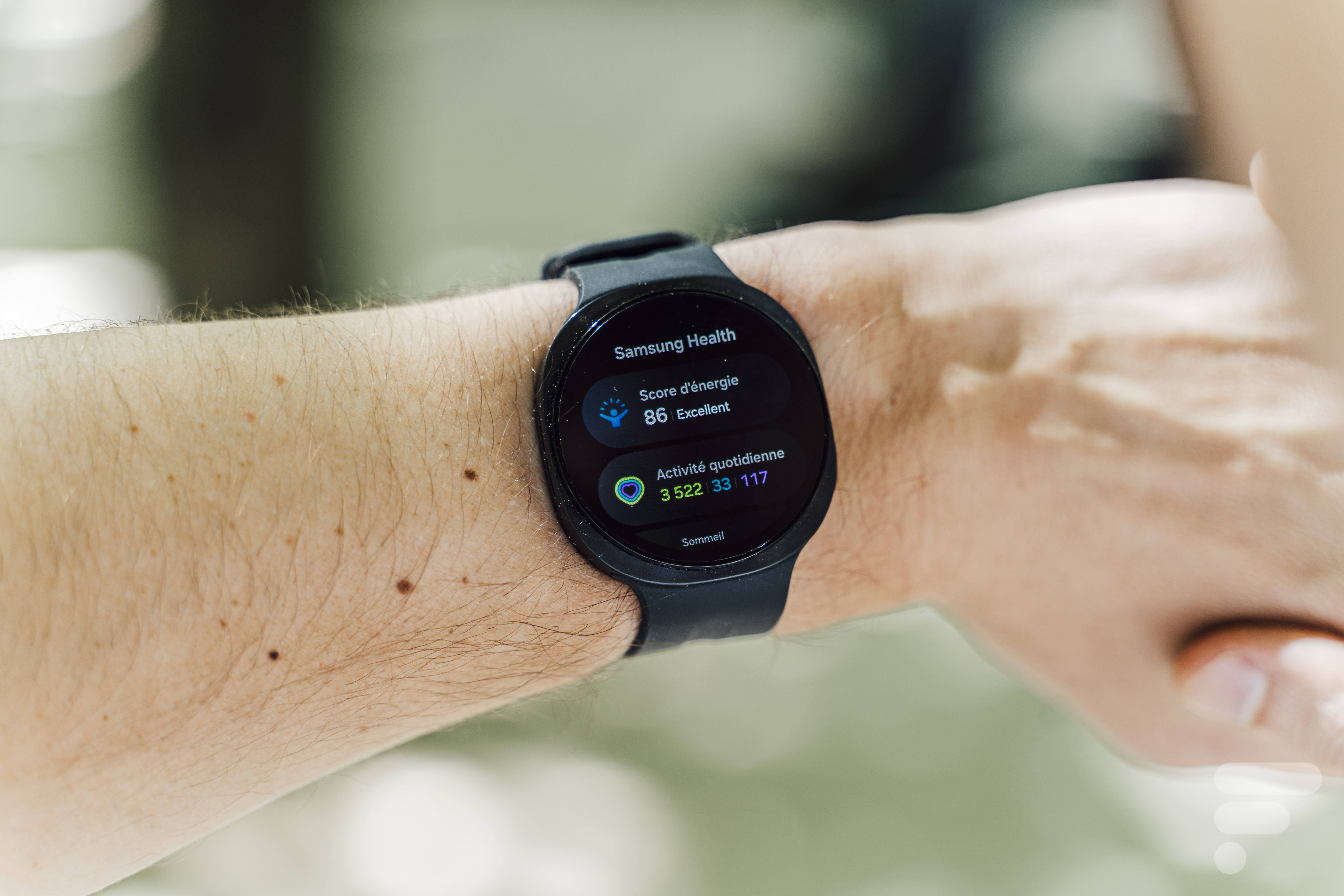 L'application Samsung Health sur la Samsung Galaxy Watch 9