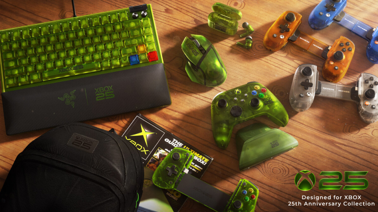 Les accessoires aux couleurs de la Xbox Series X25