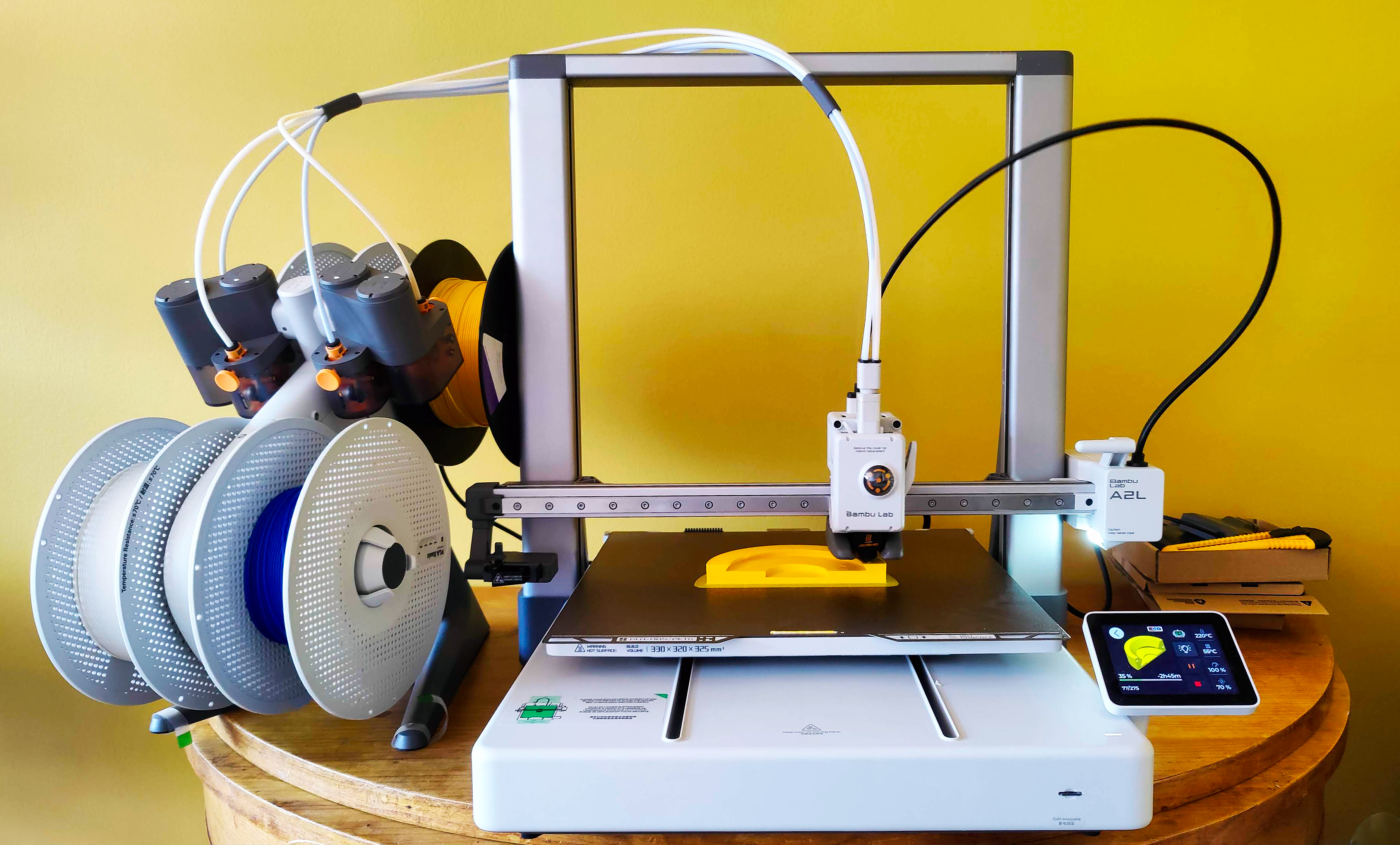 Test de la Bambu Lab A2L : l&rsquo;imprimante 3D grand format qui sait aussi découper