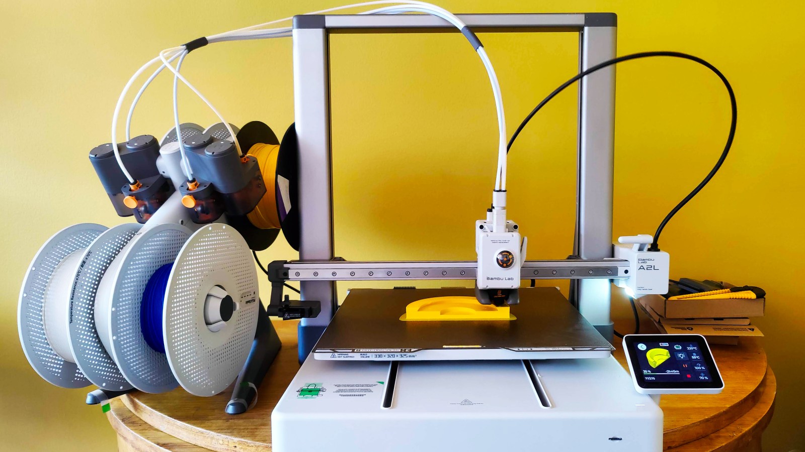Test de la Bambu Lab A2L : l’imprimante 3D grand format qui sait aussi découper