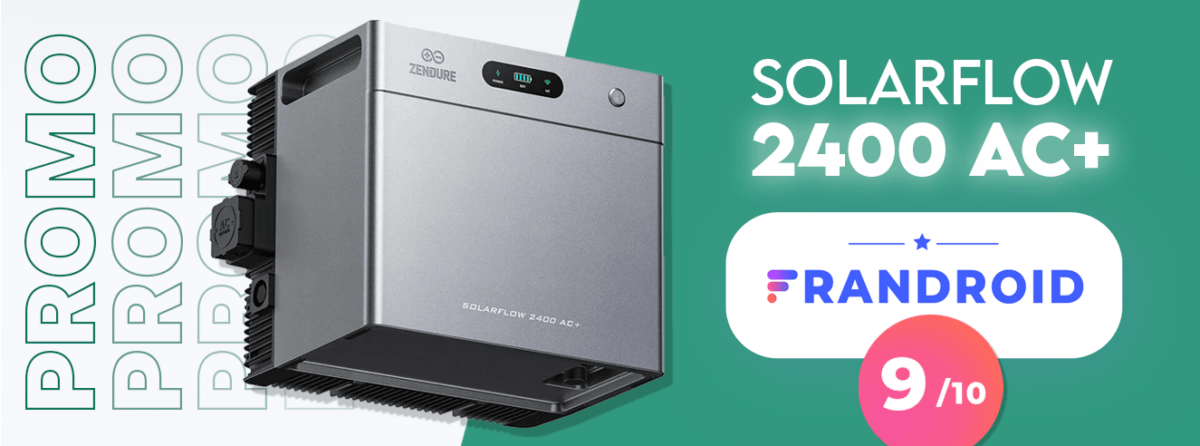 Box Zendure SolarFlow 2400 AC+ promo été