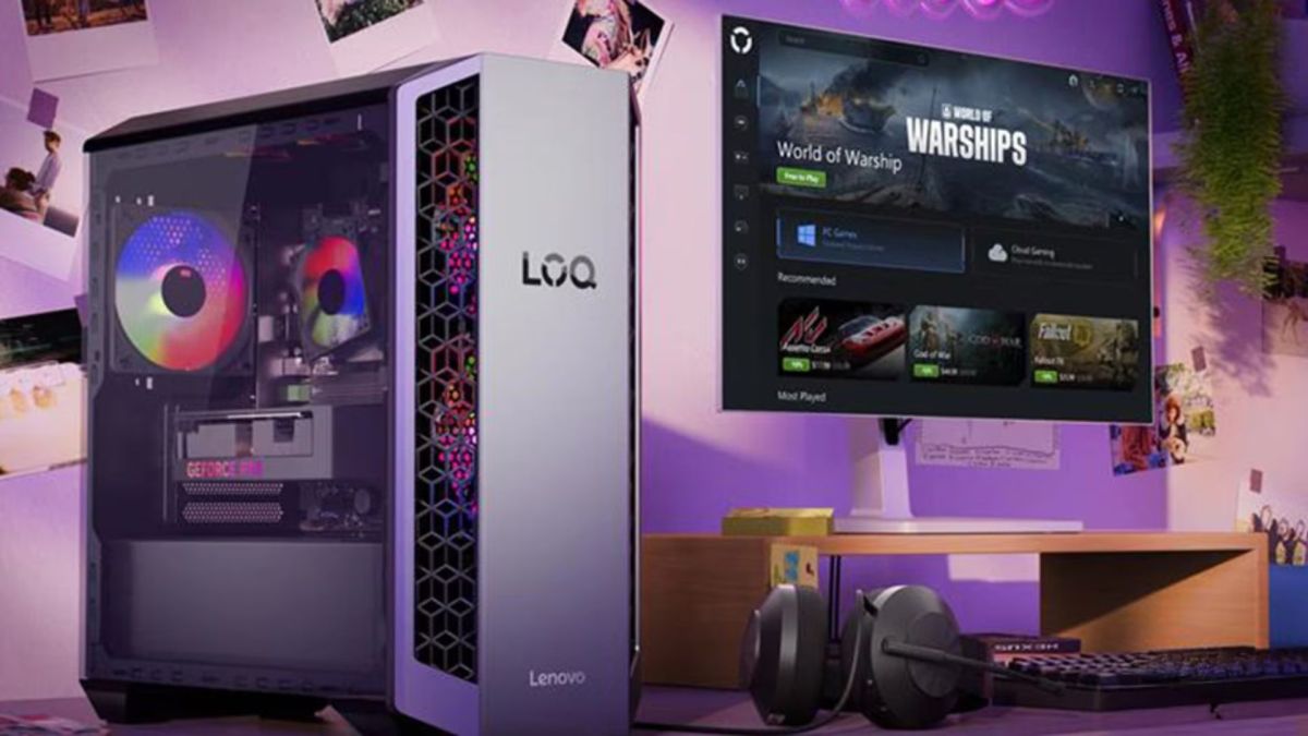 Cette tour PC Lenovo avec RTX 5070 et 32 Go de RAM coûte 300 € de moins cher Boulanger