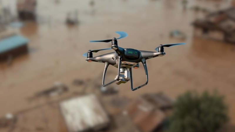 Au Népal, le rôle essentiel des drones pour retrouver les disparus après les inondations meurtrières
