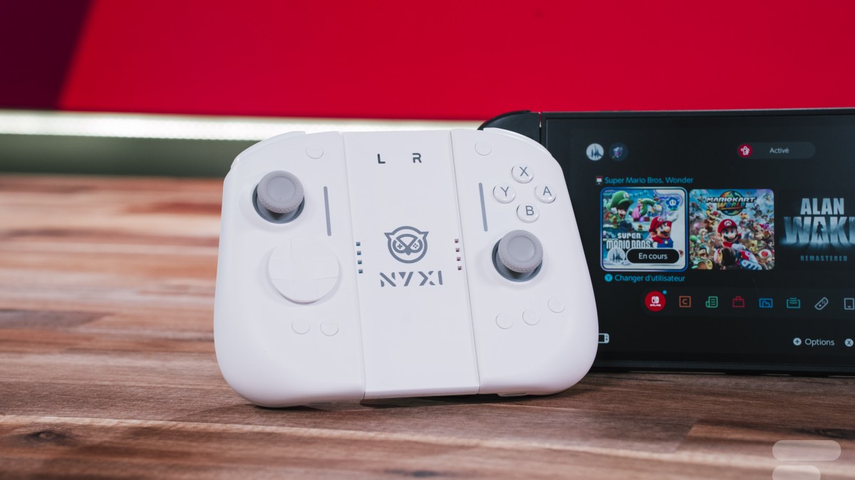 Amazon baisse le prix de la Nyxi Hyperion 3, l’alternative aux Joy-Con qui soulage vraiment les mains sur Nintendo Switch 2