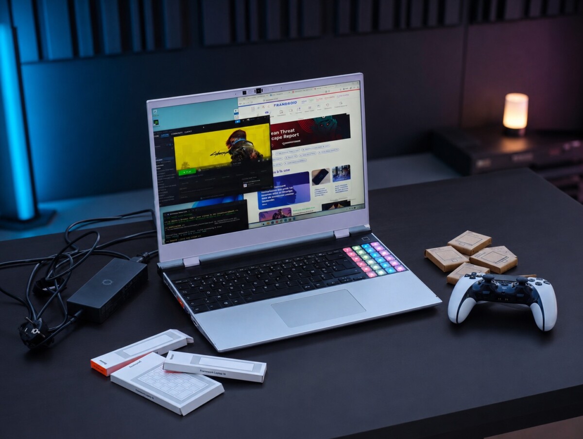 Framework Laptop 16 // Crédits : Frandroid