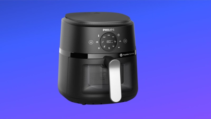 Pour cuisiner sans se prendre la tête, cet airfryer Philips de 3,2 L à -45 % convient aux petits foyers