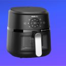 Pour cuisiner sans se prendre la tête, cet airfryer Philips de 3,2 L à -45 % convient aux petits foyers