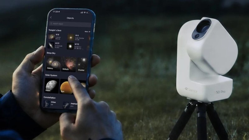 Le Seestar S50 Pro, nouveau télescope connecté de ZWO, perd déjà 100 € pour son lancement
