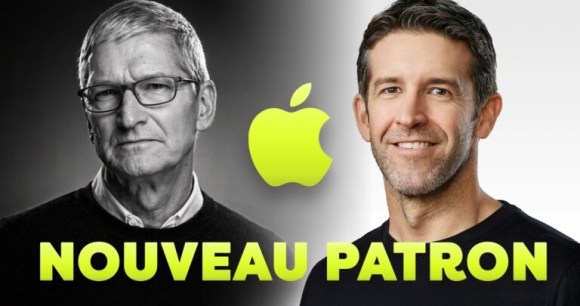 La transition entre Tim Cook et John Ternus