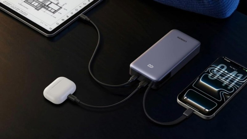Le coup de la panne n’existe plus avec cette batterie externe 20 000 mAh 55W en promo à moins de 30 €