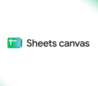 Avec Sheets Canvas, Google veut simplifier les feuilles de calculs // Source : Google