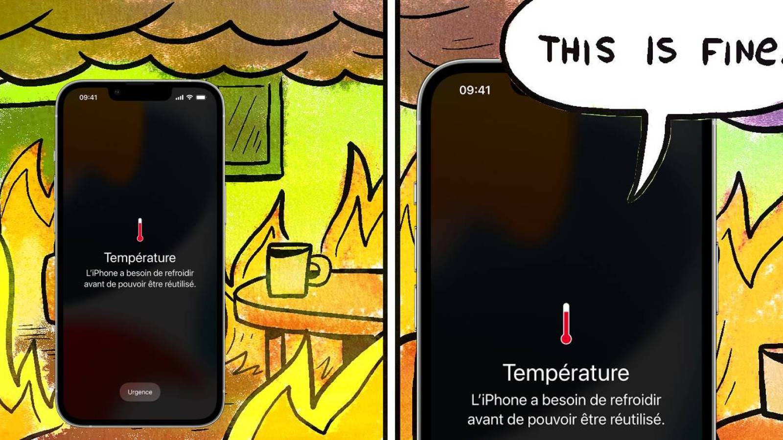 La canicule a aussi été dévastatrice pour nos appareils électroniques
