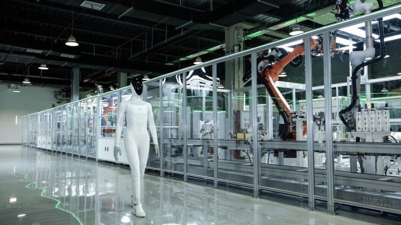 Xpeng lance la production en grande série de son robot humanoïde Iron avant Tesla