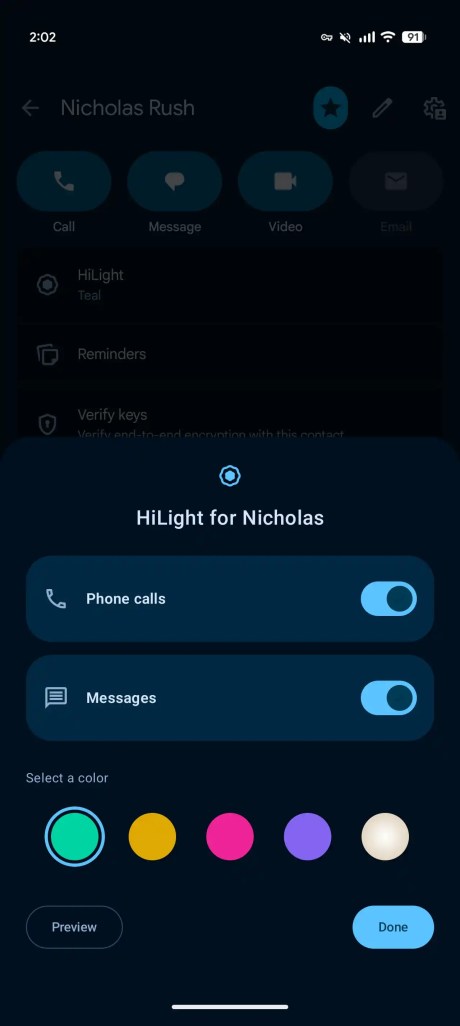 Pixel-11-HiLight-messages-2