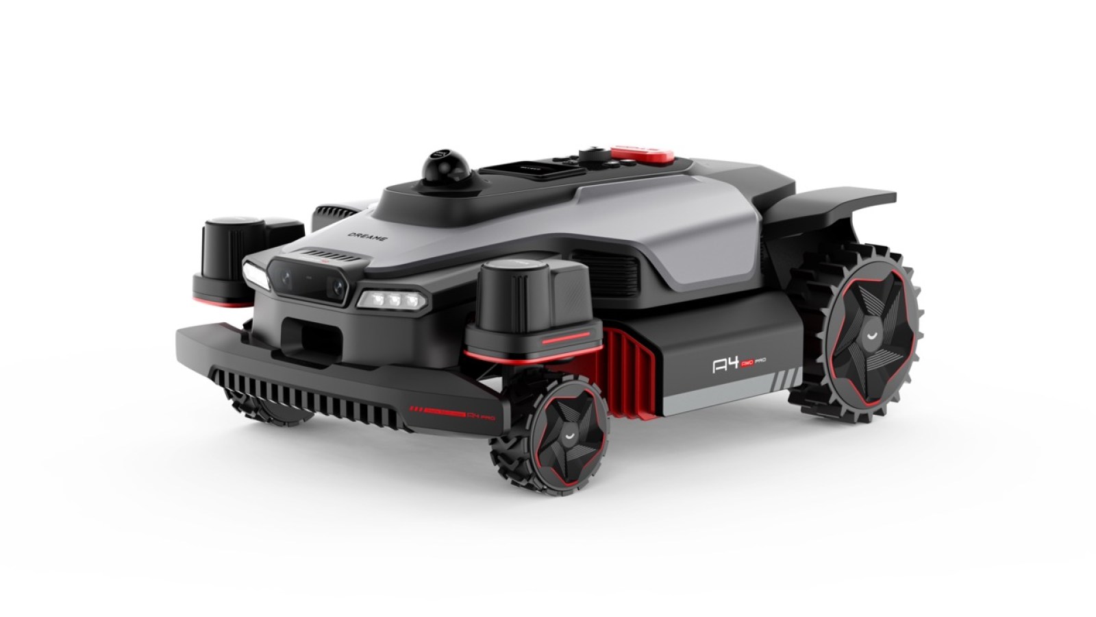 Dreame A4 AWD Pro : la tondeuse robot 4×4 qui grimpe des pentes à 90 % et taille les bordures à ras