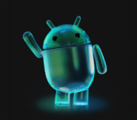 Le bugdroid d'accueil de l'Android Dev Summit // Source : Google