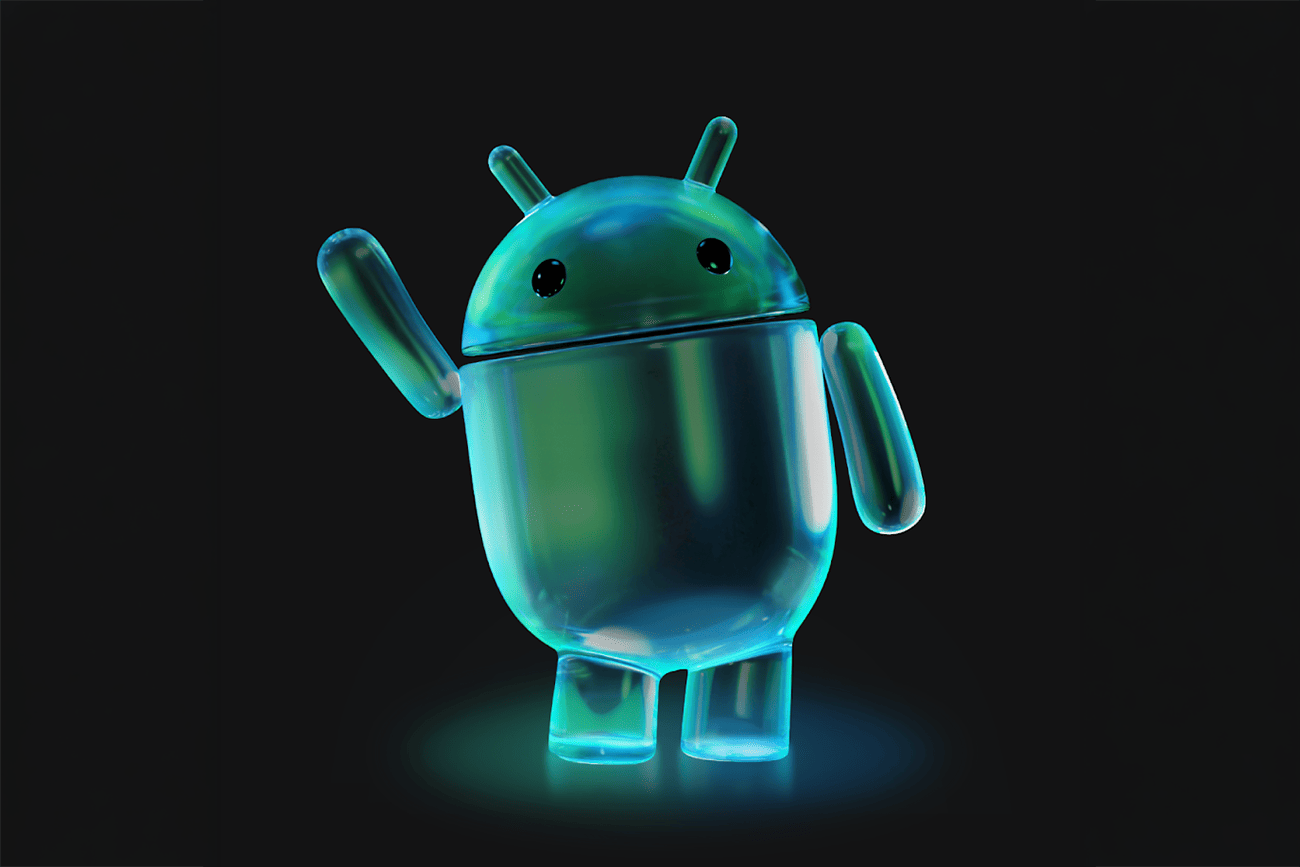 Le bugdroid d'accueil de l'Android Dev Summit