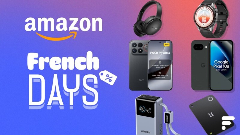 Amazon ne participe pas officiellement aux French Days, mais casse le prix de ces produits Tech