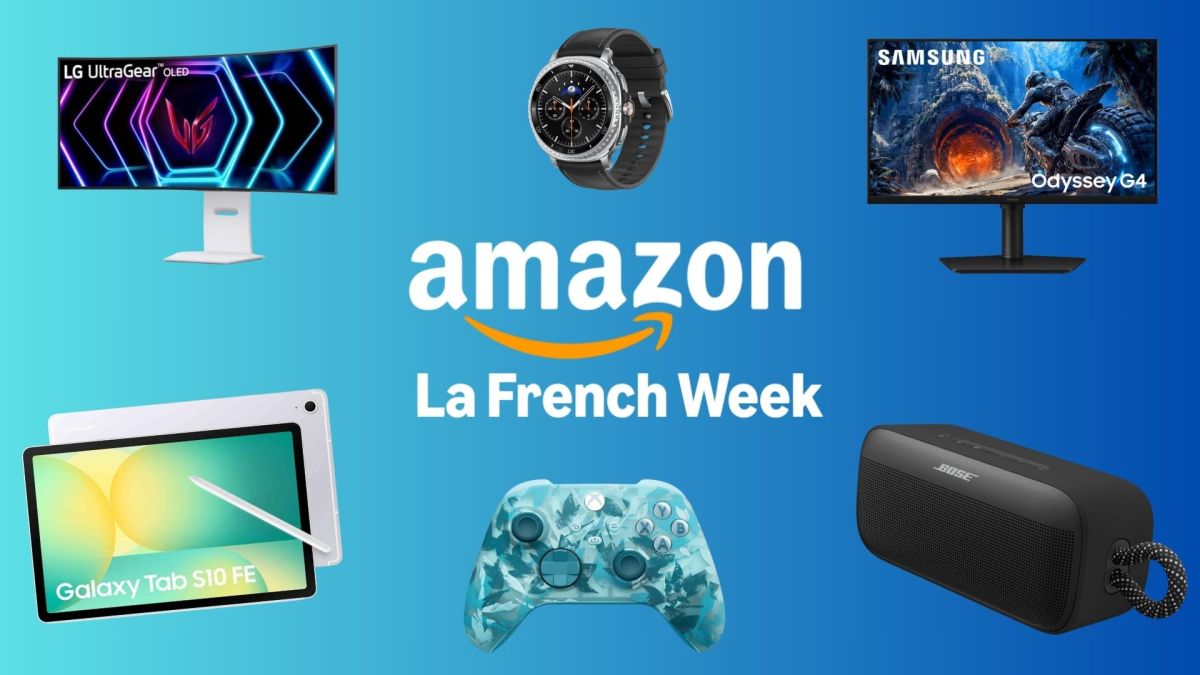 Amazon fait sa French Week : voici le TOP 10 des meilleures offres Tech