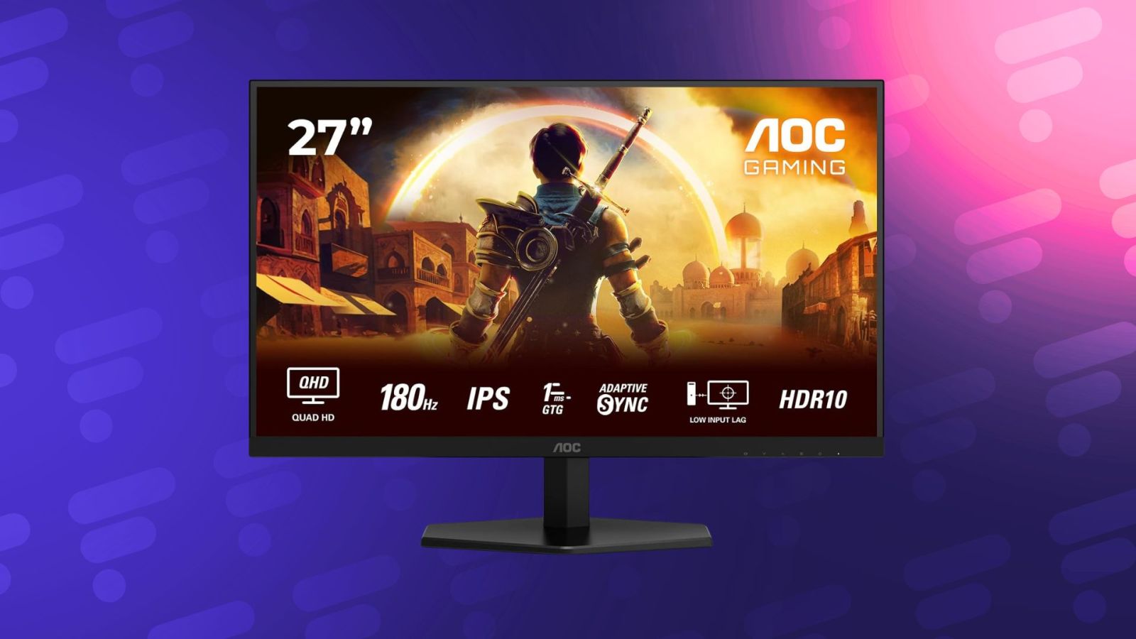 Moins de 130 € pour un écran PC gamer de 27