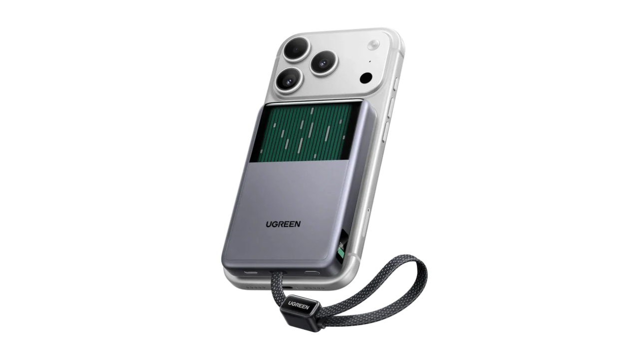 La batterie externe magnétique Ugreen MagFlow Pro