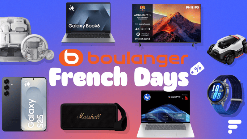 Boulanger démarre fort les French Days : voici le TOP 12 des deals à retenir