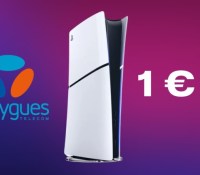 Bouygues Telecom propose la PS5 Édition numérique à un euro, mais il y a plusieurs éléments à savoir avant de craquer. // Source : Montage Frandroid