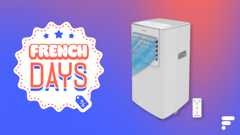 Ce climatiseur mobile chute à 399 € lors des French Days, idéal pour garder son intérieur au frais sans se ruiner