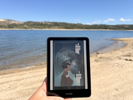 Couverture BD sur la Kindle Colorsoft