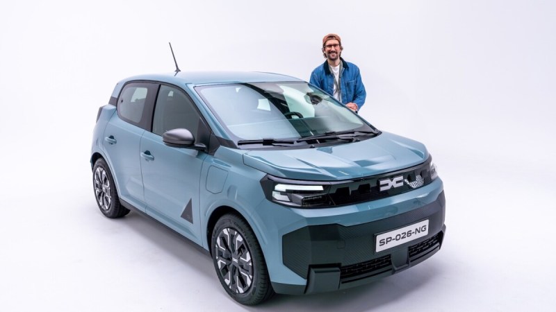 La voiture électrique la moins chère de France ! Je suis monté à bord de la nouvelle Dacia Spring