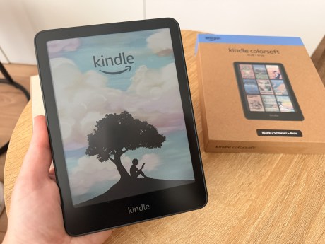 Démarrage de la liseuse - Kindle Colorsoft