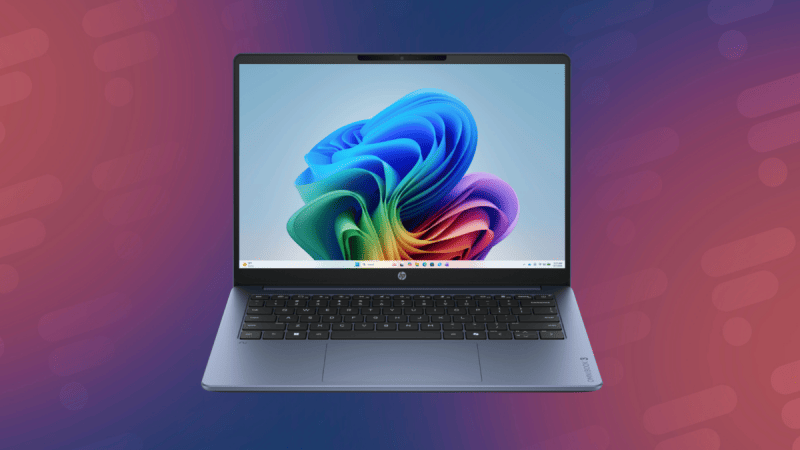 Cet ultrabook de HP (Snapdragon X, 8 Go de RAM) fait aussi sa rentrée avec une promotion de 200 euros chez Darty
