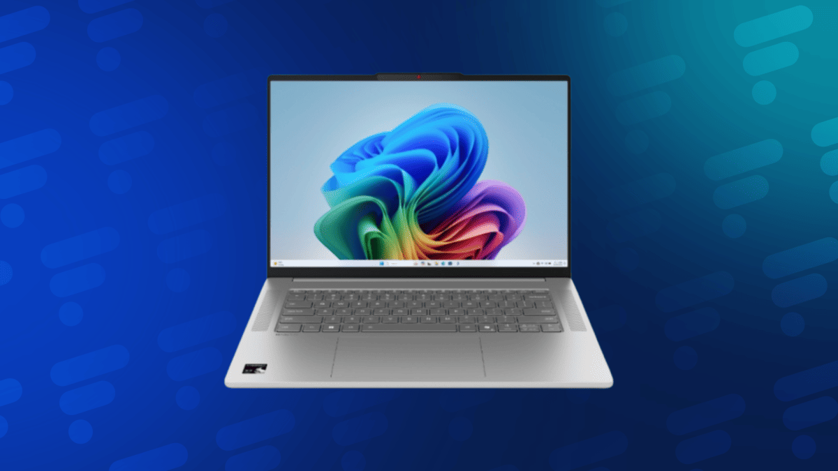 Cet IdeaPad SlimX polyvalent (Snapdragon X2 Plus, 16 Go de RAM) passe sous les 1 000 euros grâce à Carrefour