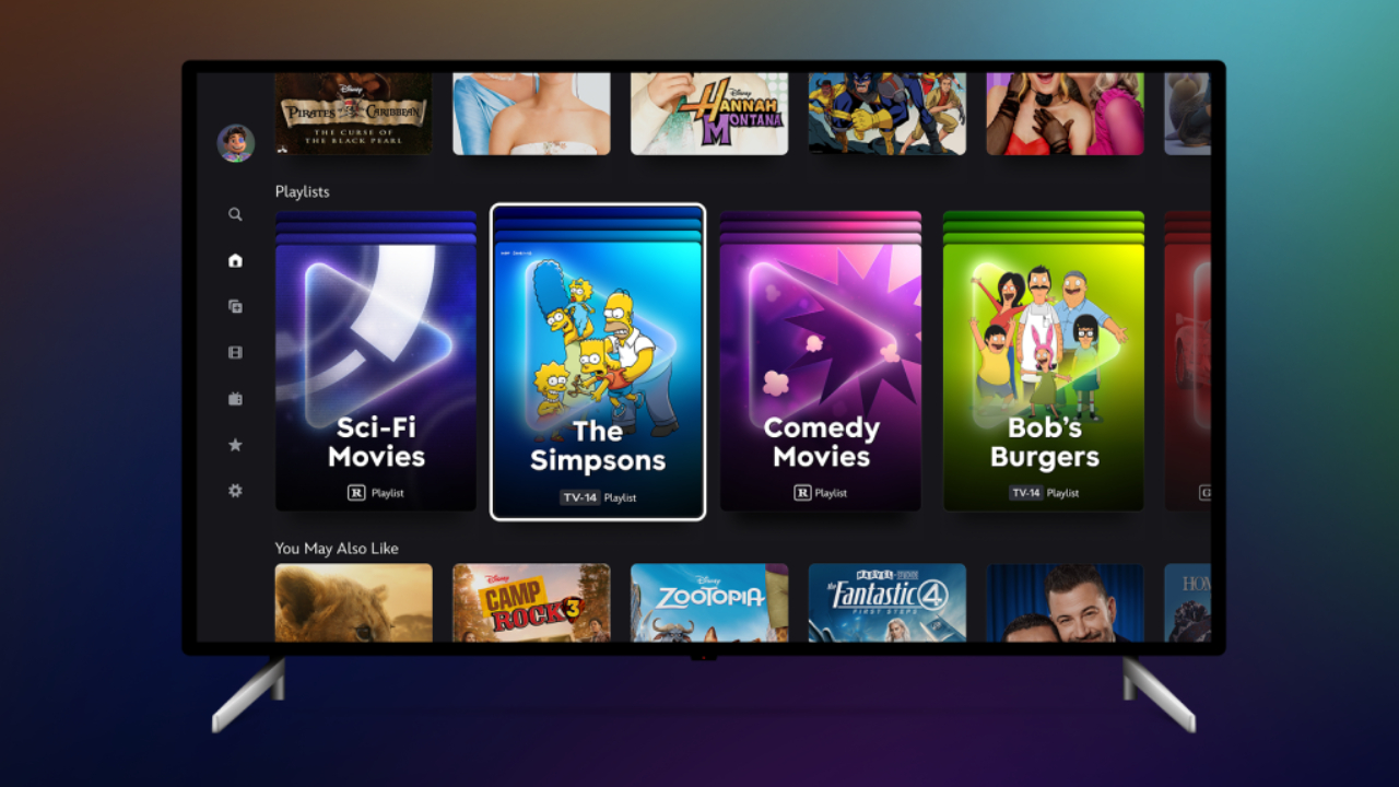 Des exemples de Playlists sur Disney+