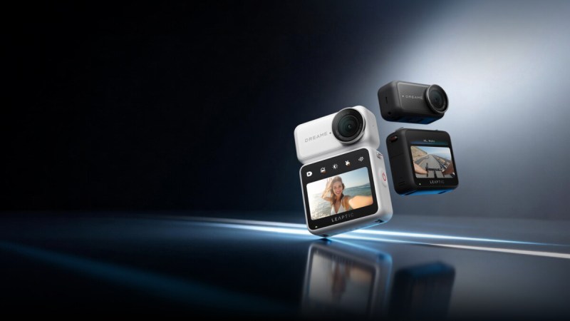La première action cam de Dreame arrive en France : la LEAPTIC Cube est un minuscule boîtier qui filme en 8K