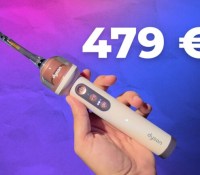 Le kit de démarrage de la Dyson CameraJet est à 479 euros. // Source : Photo et montage Frandroid