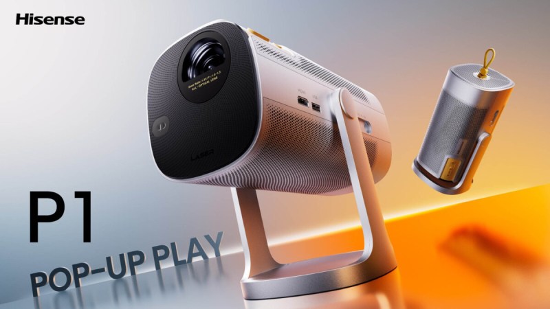 Sur batterie et ultra-lumineux : Hisense dévoile le vidéoprojecteur nomade le plus prometteur de l’IFA