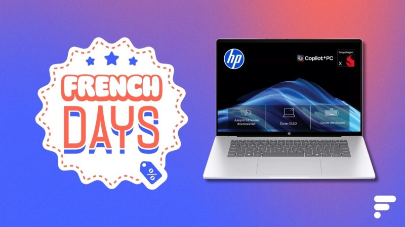 Écran OLED et 34h d’autonomie : le HP OmniBook 5 s’allège de 300 € en pleine période de French Days
