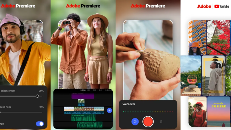 Montage 4K, multipiste et gratuit : Adobe Premiere arrive sur Android