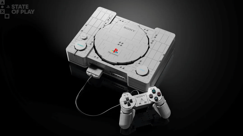 Sony veut enterrer le disque physique, LEGO répond avec une PS1 bien réelle