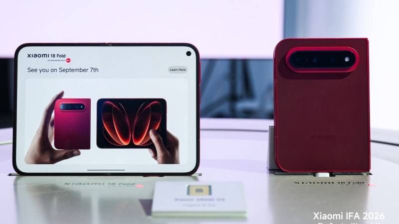 Xiaomi montre son 18 Fold à Berlin 4 jours avant la Chine et 6 jours avant Apple