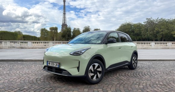Geely E2 // Crédit : Marie Lizak pour Frandroid Geely E2 // Crédit : Marie Lizak pour Frandroid