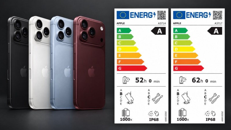 iPhone 18 Pro et 18 Pro Max : ce que l’étiquette énergétique européenne révèle qu’Apple ne dit pas