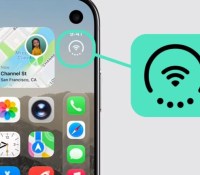 La nouvelle barre d'état de l'iPhone Duo // Source : Apple (montage Frandroid)