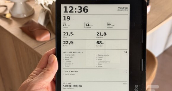 Kobo Sage // Source : Vincent Sergère pour Frandroid Kobo Sage // Source : Vincent Sergère pour Frandroid