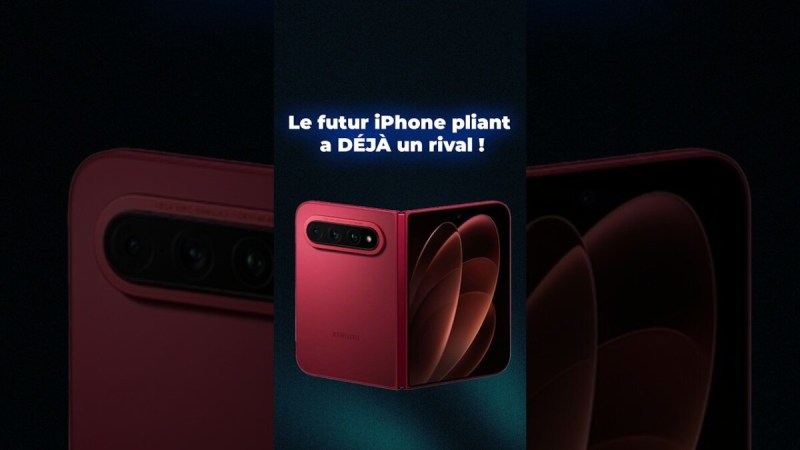 Xiaomi vient de tuer l’iPhone pliant !