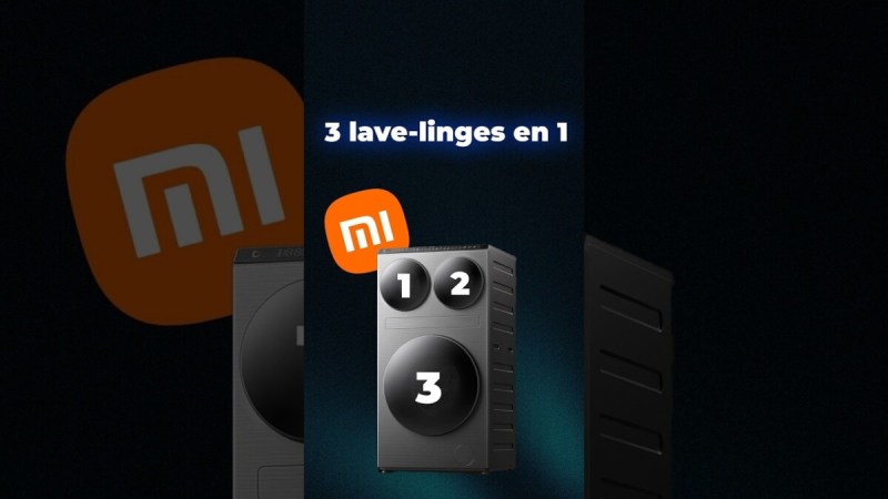 Un lave-linge à 3 TAMBOURS ?!